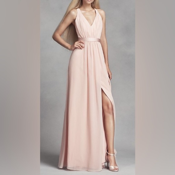 White by Vera Wang Blush Bridesmaid Dress - Picture 1 of 11